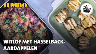 Wat eten we Witlof met hasselbackaardappelen [upl. by Kunin]