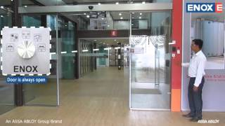 ENOX AUTOMATIC SENSOR DOOR [upl. by Lias]