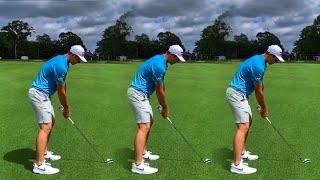 VIKTOR HOVLAND GOLF SWING  SLOW MOTION [upl. by Selina]