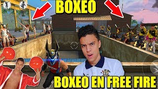 EL PRIMER GRAN TORNEO DE BOXEO EN FREE FIRE  TheHectorino [upl. by Rosse]