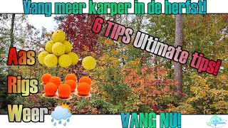 6 HERFST TIPS VOOR MEER KARPER Must Know  Carpmission [upl. by Brick]