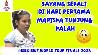 🔴SAYANG SEKALI TUNJUNG KALAH VS TAI Tzu Ying HSBC BWF WORLD TOUR FINALS 2023 LIVE SCORE [upl. by Good]