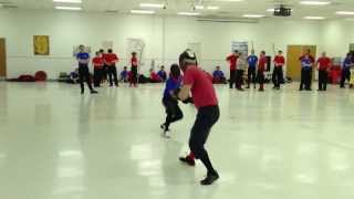 Longsword Sparring  Joey Marmorato vs Ryan Woo [upl. by Anemolihp]