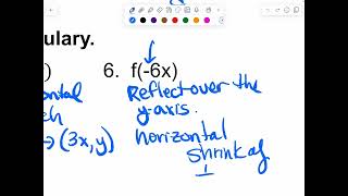 Alg Transformation Notes [upl. by Hughmanick]