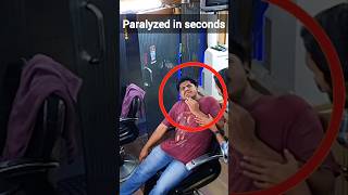 Man Paralyzed after Neck Massage shorts viral trending [upl. by Takeo]