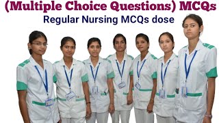 Nursing officer amp staff nurse exam multiple choice questions MCQs [upl. by Annaiuq]