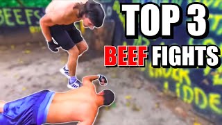 TOP 3 Beefs Fights that got Solved in the Ring [upl. by Iralav]