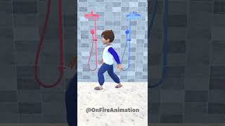 Endless Game of Water 😂 animatedshort funnyanimation shorts [upl. by Haem]