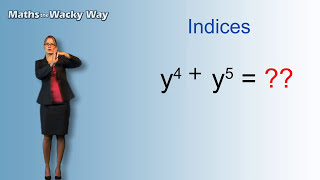 Maths the Wacky Way  Indices [upl. by Sina]