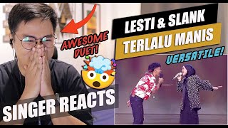 SLANK X LESTI KEJORA  Terlalu Manis  MALAM PUNCAK KILAU RAYA MNCTV 32  REACTION [upl. by Ettennej]