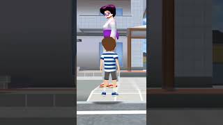 Baba bucho Mami bucho 😌😊sakuraschoolsimulator shortvideo viralvideo gamesakuraschool [upl. by Ahseryt]