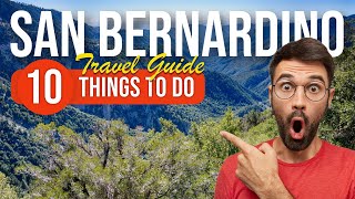 TOP 10 Things to do in San Bernardino California 2023 [upl. by Zelle981]