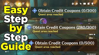 Obtain Credit Coupons Complete Step by Step Easy Guide [upl. by Ardnohs]