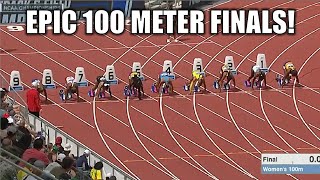 100 Meter Domination  2024 NCAA Championships [upl. by Oiredised]