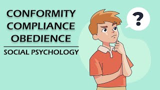 Conformity Compliance amp Obedience  Social Psychology [upl. by Ahseekat]