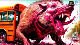 Surviving the Killer Boar 2017 Horror Movie Explained [upl. by Clarine416]