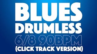 Blues Drumless Backing Track Click Track Version [upl. by Yeleek12]