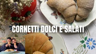 CORNETTI DOLCI E SALATI [upl. by Ahsercel]