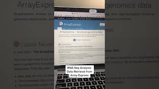 RNA Seq Analysis Data Retrieval from Array Express [upl. by Jasen]
