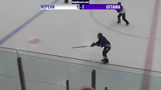 NEPEAN RINGETTE TOURNAMENT  U14B  Ottawa Ice Bohemier vs Nepean Ravens Beswick  20241115 [upl. by Gervase]