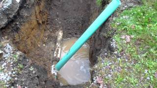 Part 2 Sewage job How a sewage pressure test is done [upl. by Eigla]