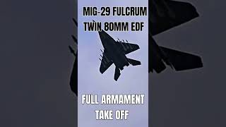 rc비행기 Freewing MIG29 Fulcrum Twin 80mm EDF shorts [upl. by Ibot]