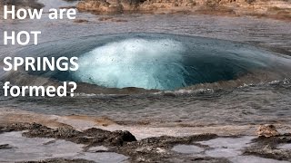 How are hot springs formed and what kinds of Hot Springs exist  science for kids [upl. by Andromada677]