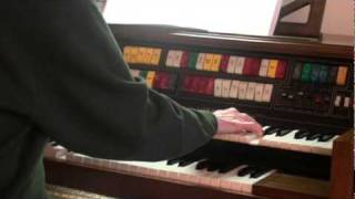 Jim Schimka and Friend Wally Hammel Play Joyful Hymns on the Lowrey Symphonic Holiday Organ [upl. by Nnyrat]