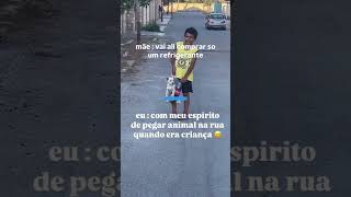 JOVEM SAI PARA COMPRAR PÃO E ADOTA UM CACHORRO cachorro adote dog pets amor resgate rescue [upl. by Townshend]