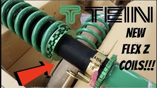 INSTALLING TEIN FLEX Z Coilovers on my 370Z [upl. by Siffre]