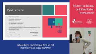 Conférence  réhabilitation psychosociale dans les TSA [upl. by Ravid]