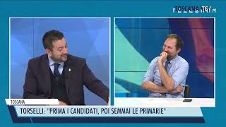 20241008 TOSCANA  TORSELLI PRIMA I CANDIDATI POI SEMMAI LE PRIMARIE [upl. by Vedis632]