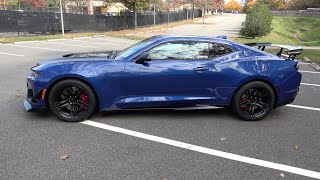 Chevrolet Camaro ZL1 1Le riverside blue metallic review [upl. by Yeneffit324]