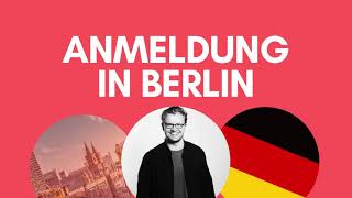 ANMELDUNG IN BERLIN Your Ultimate Guide to Address Registration  Moving to Germany  2022 [upl. by Jimmie]