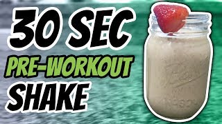 Best Pre Workout Shake For Weight Loss Recipe IN JUST 30 SECONDS  LiveLeanTV [upl. by Hooker]