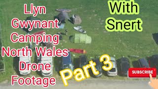 Llyn Gwynant Camping Part 3  Drone Footage [upl. by Crelin]