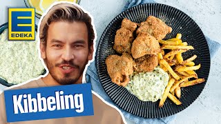 Kibbeling Rezept  Panierter Fisch aus der niederländischen Küche [upl. by Eigna]