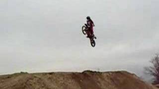 crf150r on mx track [upl. by Rebeca]