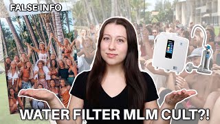 A WATER FILTER MLM CULT ENAGICKANGEN WATER antimlm [upl. by Inavoig]