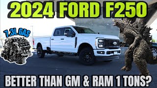 2024 Ford F250 STX 73L Gas Heres Why Fords 34 Ton Is Better Than RAM And GM 1 Tons [upl. by Dorwin]