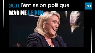 Marine Le Pen face à ses archives dans quotadnquot  lémission politique de lINA  INA [upl. by Ixel]