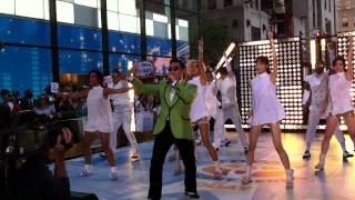 fancam PSY  Gangnam Style 강남스타일 Live  NY Today Show HD [upl. by Sacks766]