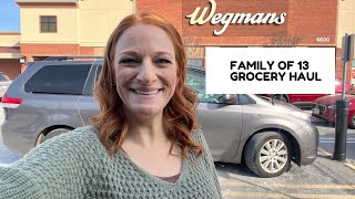 FAMILY OF 13 GROCERY HAUL [upl. by Darill22]