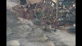 Seaside Heights New Jersey  The Jersey Shore The Aftermath of Hurricane Sandy [upl. by Cissej602]