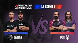 LB Round 1  DBE vs BASITA  Barcelona KeenCon 2024 [upl. by Terrab965]