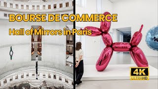 2024 Paris Bourse de Commerce walk 4K France 🇫🇷  August 2024 [upl. by Enihpets]