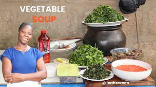 Lets Make Vegetable Soup in an African Way   Vegetable Soup Recipe [upl. by Keri]