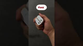 Find the charger adapter is original or fake 😳😳😱 iphonetipsandtricks iphonetips iphonetricks [upl. by Ledoux265]