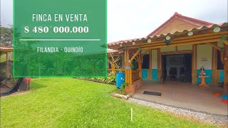 Hermosa Finca en venta  entre Filandia y Quimbaya [upl. by Fan]